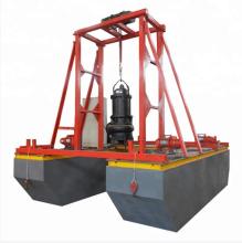Small Agitator Pump Sand Dredging Pontoon