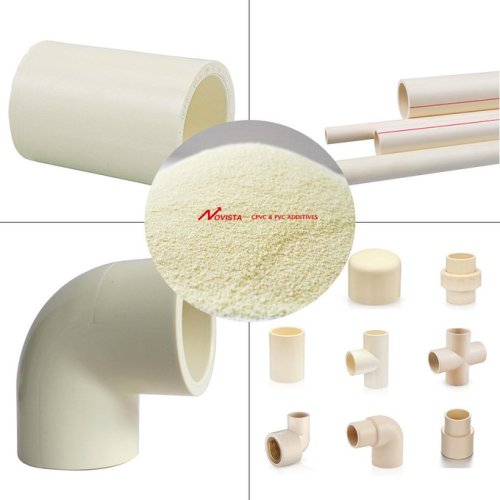 Chlorinated polyvinyl chloride Resin/CPVC Resin for pipes or fittings with powder form white powder