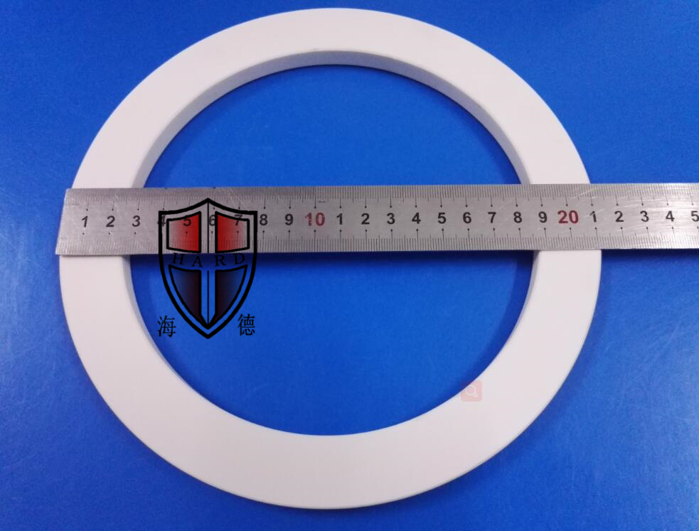 95% 96% alumina cerâmica al2o3 usinagem flanges partes