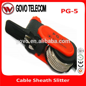 PG-5 Cable Stripper/Ratchet Fiber Optic Cable stripper tool/Cable sheath cutter slitter