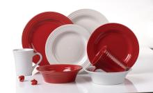 Tableware home using ceramic color glaze dinner set