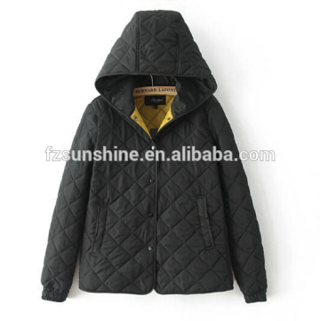 2016 Hooded Quilted Winter Coats for women