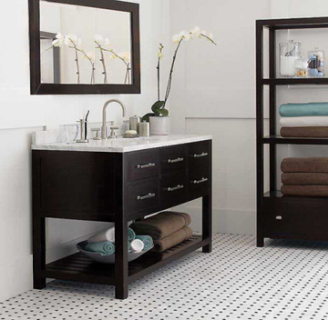 bathroom vanity cabinets with tops