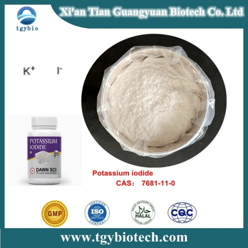 Pharmaceutical Grade 99% Iodure de potassium CAS7681-11-0