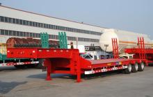 50T Tri-Axle Lowbed Semi-Trailer