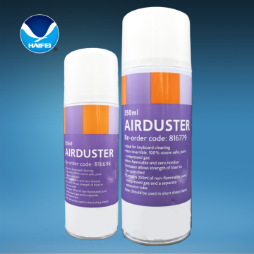 2015 New dust-off compressed gas duster, invertible air duster, laptop cleaner spray