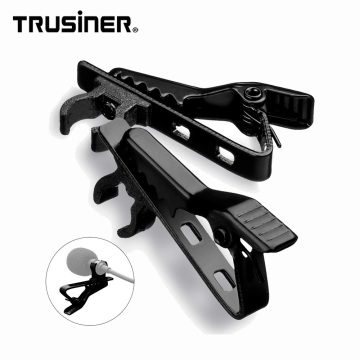 Replacement Clips for Portable Metal Mic Holders: Ideal for Lav Microphones