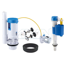 Adjustable POM bottom fill valves wire control toilet flush cistern mechanism