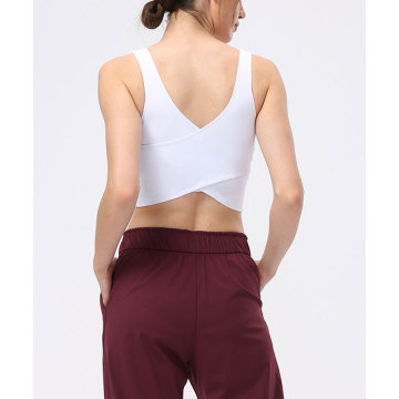 Padded Yoga Bra High Impact tops