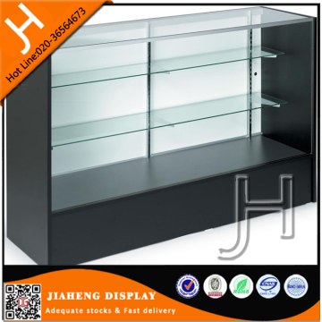 Black Museum Glass Top Freestanding Case