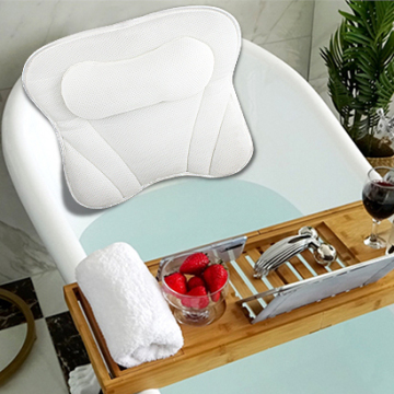 Non-Woven Fabric Luxury Bath Pillows - Soft Tub Pillow for Spa