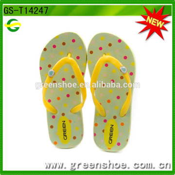 2016 new item popular style flip flops eva women