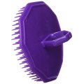 Brosse de shampoing de silicone de qualité alimentaire personnalisée