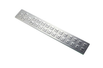 Customized Ip65 Vandal-proof Metal Numeric Keypad / Buttons For Industrial