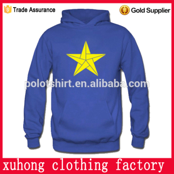 blue cotton pullover hoodies winter clothes 2015 hot selling Shenzhen