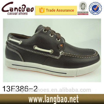 fashion italy men leather casual shoes