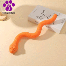 Interactive Pet Snake Toy with Food Hiding Fun