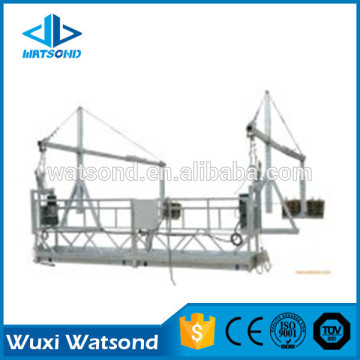 Suspended lift work platform for external wall painting