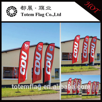 CDU Cheap Advertising Feather Flags