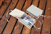 8x10 Magnet Linen Photo Packaging Box with USB Slot