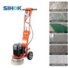 110V Single Phase Epoxy Coating Floor Grinder Terrazzo Concrete Grinder Machine (SHCG-250D)