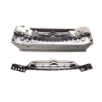 Plastic car front grille injection mould