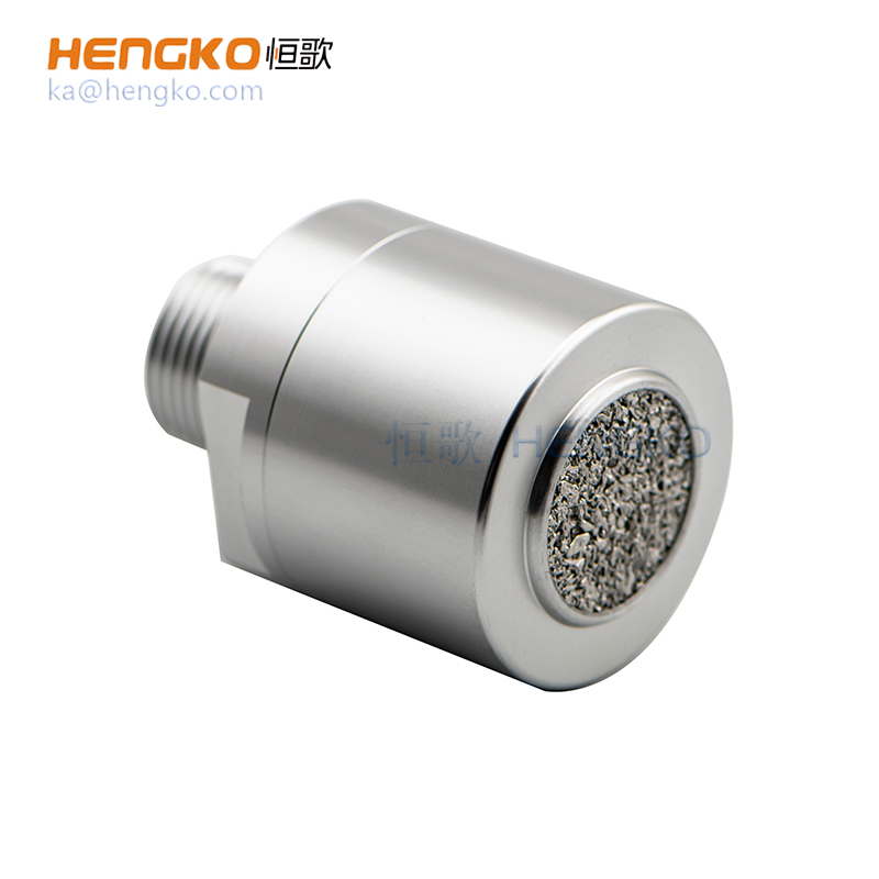 RHOS sintered porous metal SS Stainless Steel gas sensor housing for a Broad Range of Monitoring Applications