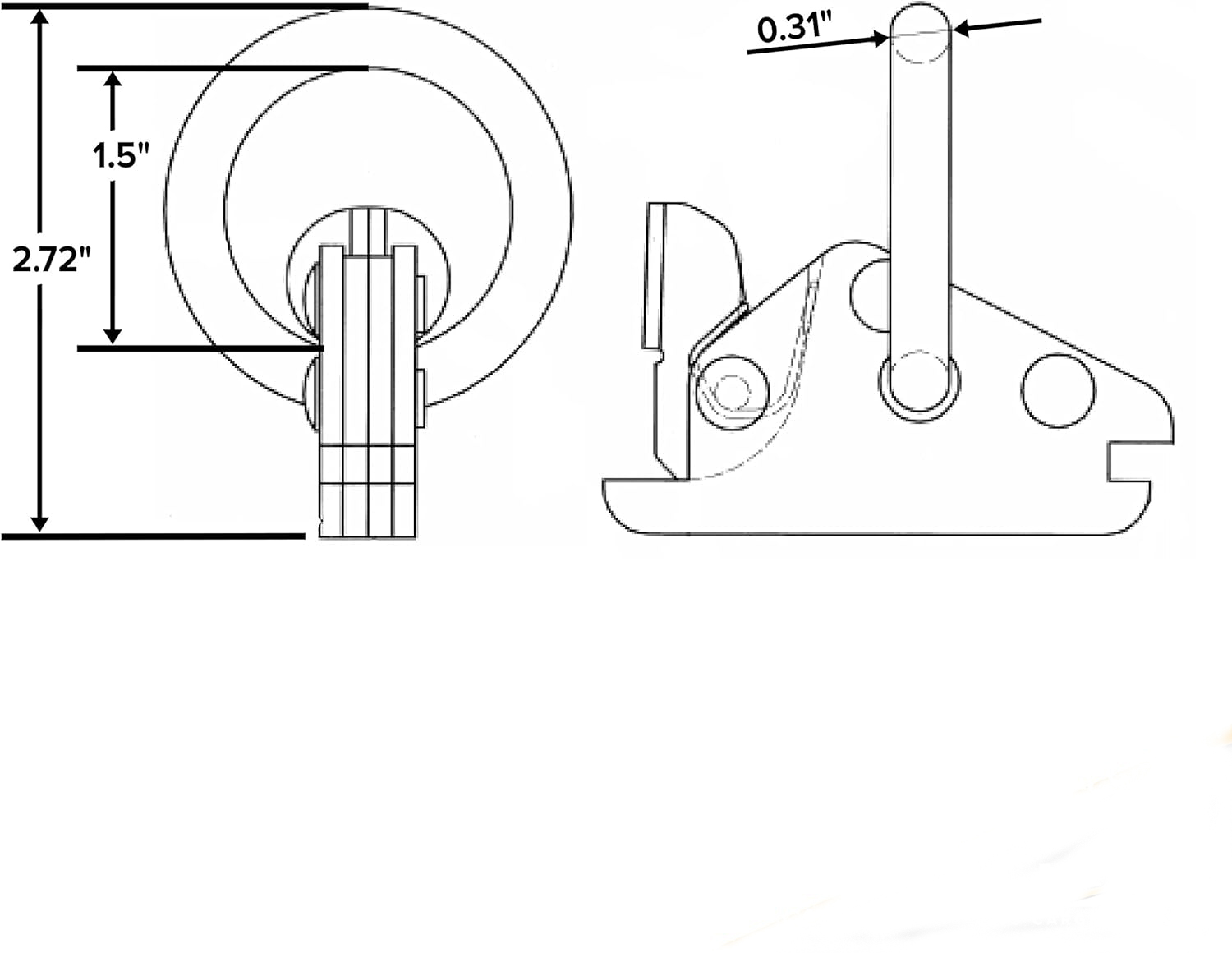Yaylı Bağlantı Elemanı8 Spring Loaded Fitting8