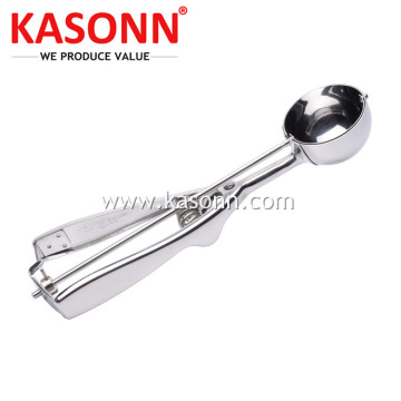 The Best Metal Cookie Scoop with Mirror Finish