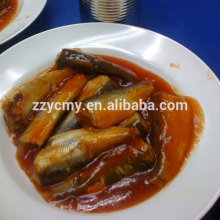 japanese mackerel in tomato sauce in tin