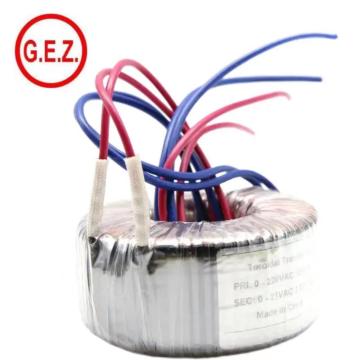 Low Price ODM 24-0-24 10va to 10000va 220V Power Toroidal Transformer For Audio Amplifiers