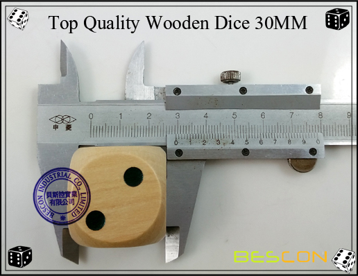 Top Quality Wooden Dice 30MM-4