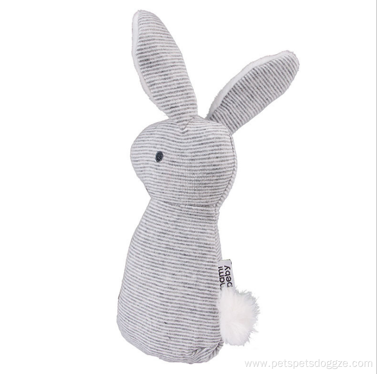 Baby Color Rabbit Pet Puppy Squeaky Toy