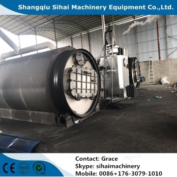 waste plastic to diesel pyrolysis plant