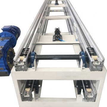 Automation Free Flow Chain Conveyor with Double Speed Roller Chain for Steel Material
