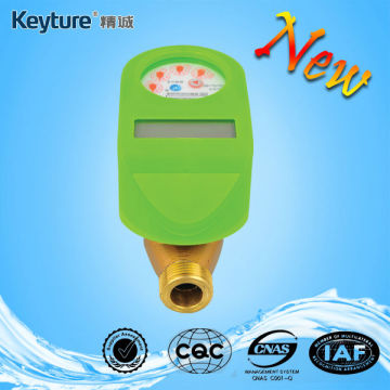 Green Color Brass IC Card Water Meter