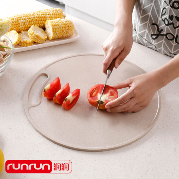 Natural Straw Cutting Board for Kitchen Use