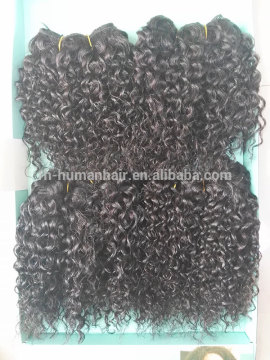 Cheap hot bebe curl hair piece with free package for black woman