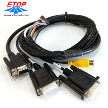 Customized RCA to D-SUB cable assemblies