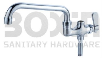 commercial dishwasher pre-rinse unite with add-on faucet