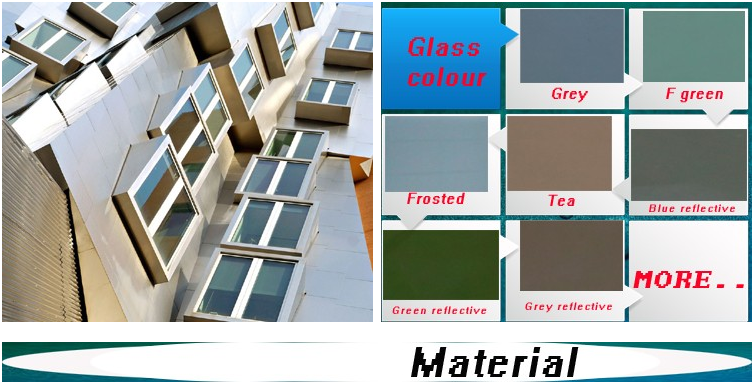 New design popular safety aluminum glass winter garden with aluminium insulation material