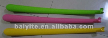 plastic shoe horn,colorful long shoe horn