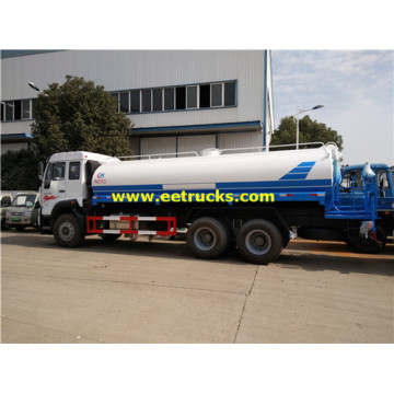 Camiones del petrolero del agua de 15cbm 6x4 SINOTRUK