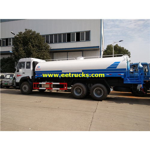 Camiones del petrolero del agua de 15cbm 6x4 SINOTRUK