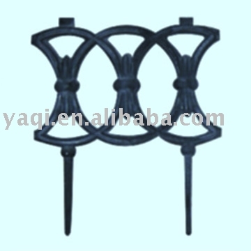 Cast iron fencing