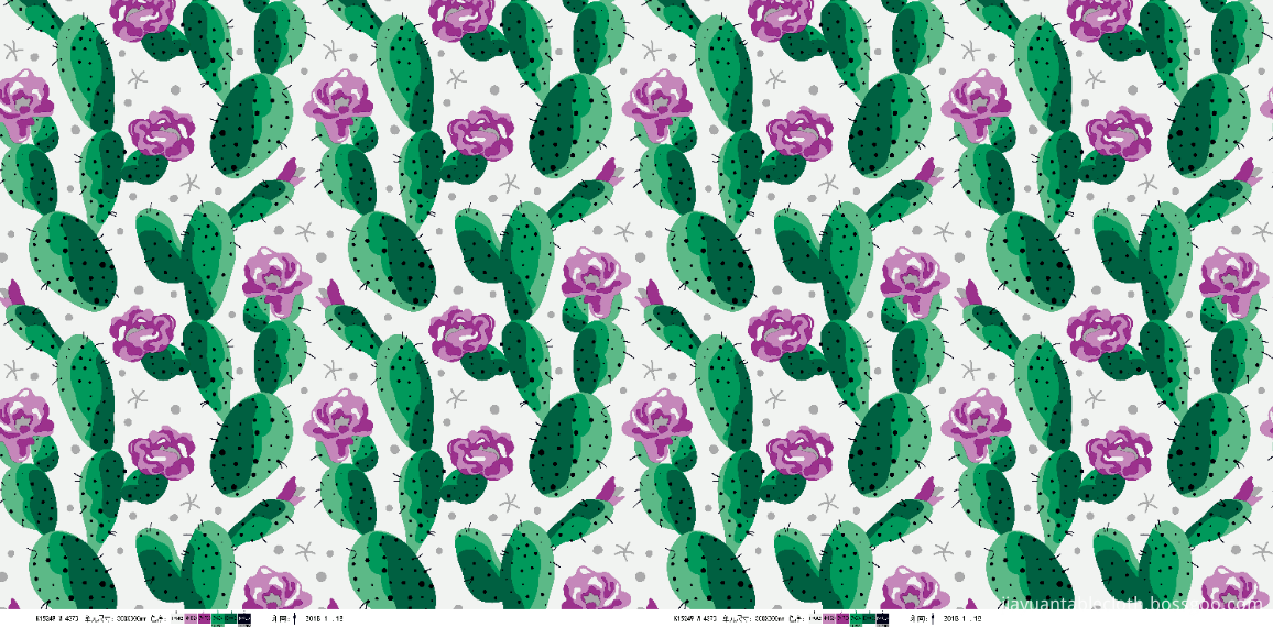 Cactus tablecloth 7