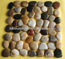 Pebble Mosaic, Pebble Tile On Mesh, Pebble Flooring