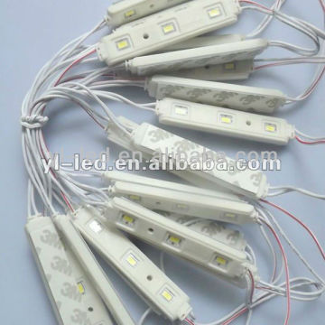 high power 5730 injection led chain module, high brightness IP65 outdoor 3 leds 5630 led chain module, 5730 led modulo