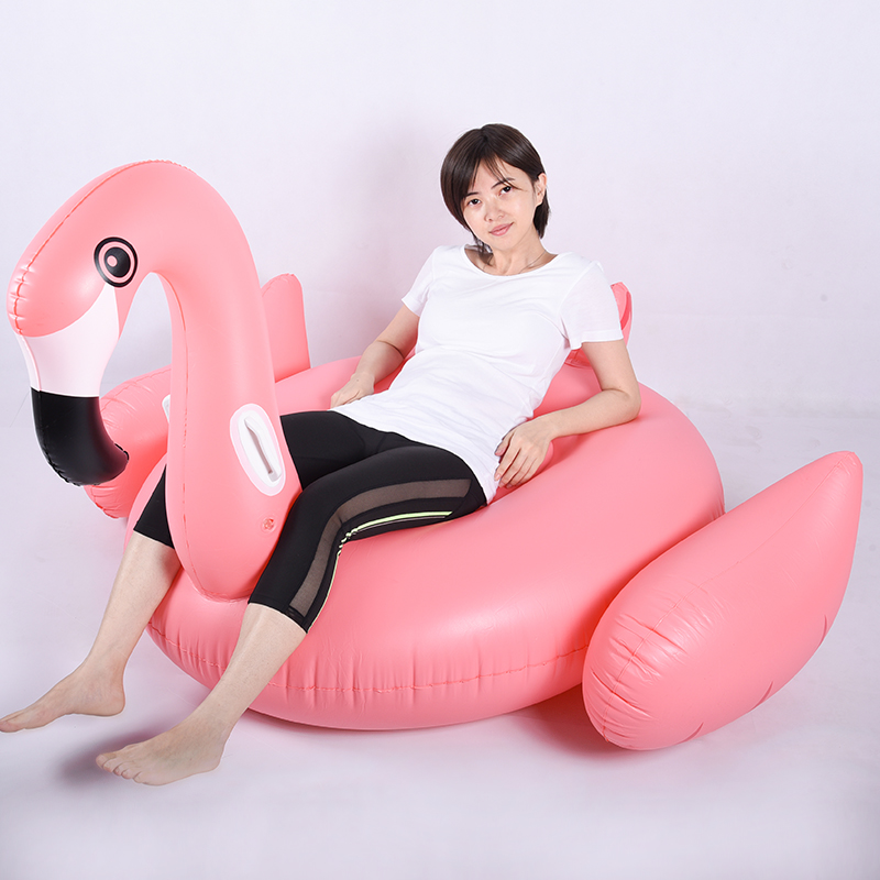 opblaasbaar Flamingo Pool Float Giant Blow Up Tube