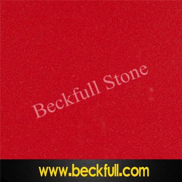 PXQZ852 Absolute Red Quartz Stone Slabs,Pure Red Quartz